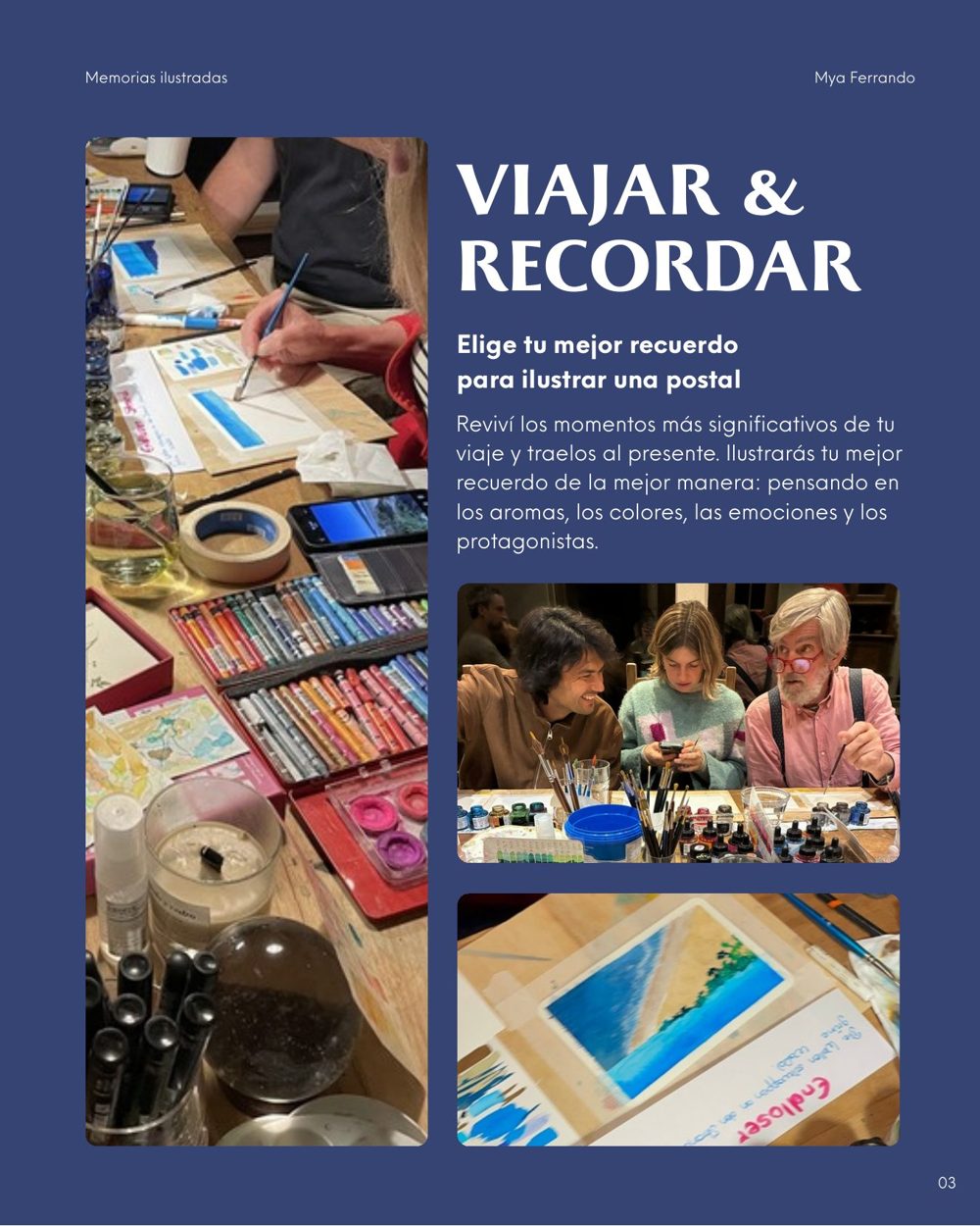Presentación Memorias ilustradas para visitantes y residentes, página 4 de 8.