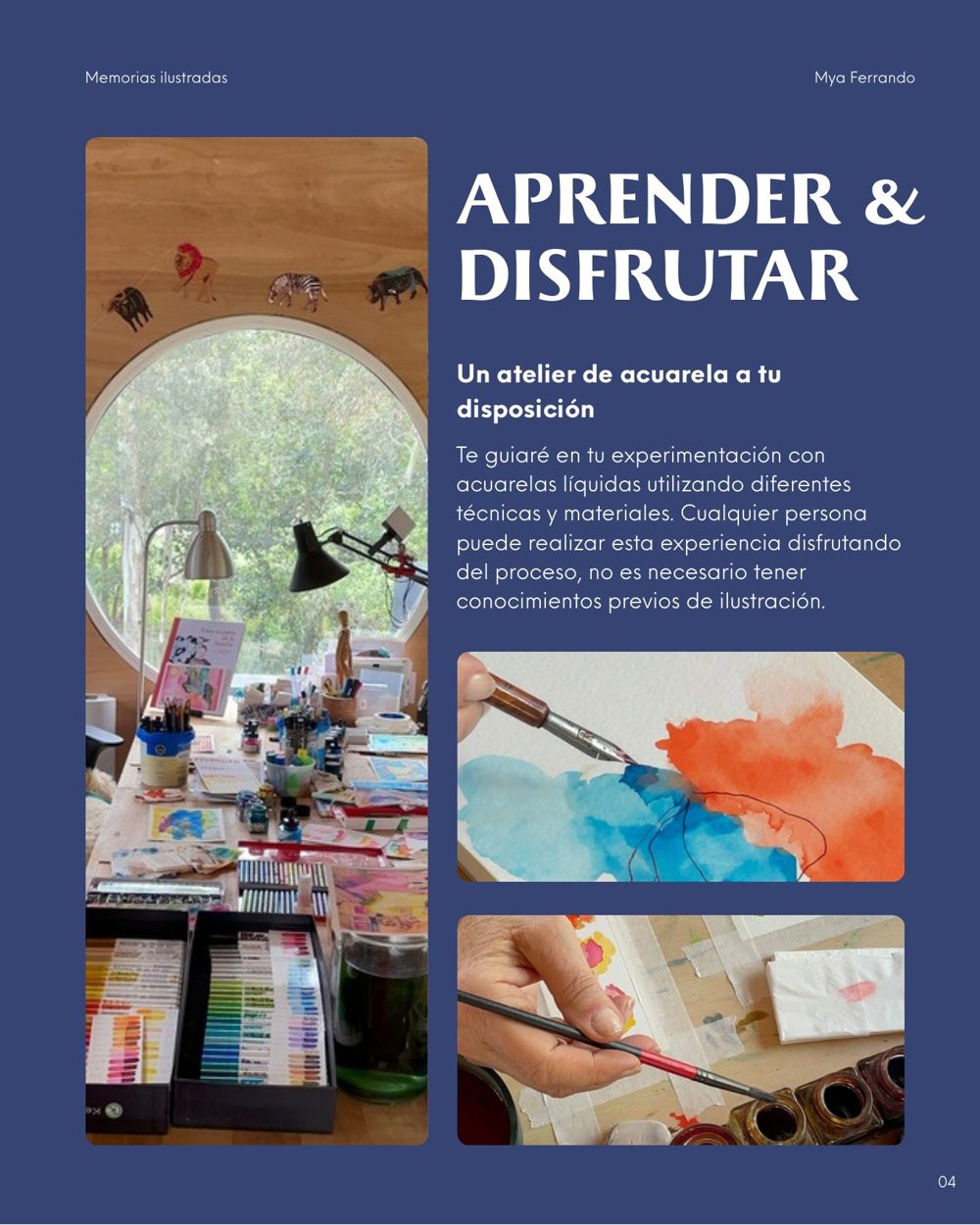 Presentación Memorias ilustradas para visitantes y residentes, página 5 de 8.